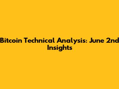 Bitcoin Technical Analysis: June 2nd Insights