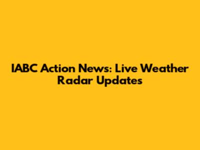 IABC Action News: Live Weather Radar Updates