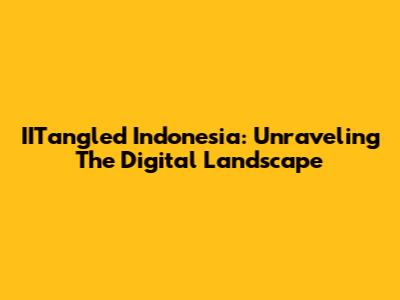 IITangled Indonesia: Unraveling The Digital Landscape