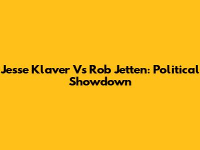 Jesse Klaver Vs Rob Jetten: Political Showdown