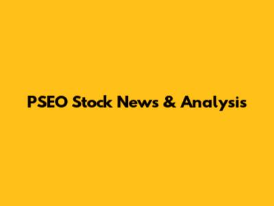 PSEO Stock News & Analysis