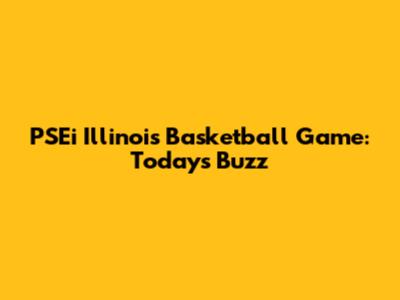 PSEi Illinois Basketball Game: Today's Buzz