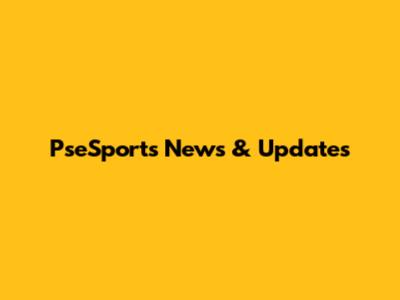 PseSports News & Updates