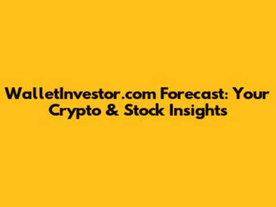 WalletInvestor.com Forecast: Your Crypto & Stock Insights